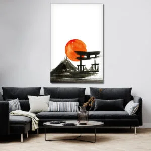 Tableau Japonais Ancien Shinto