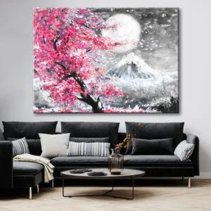 Tableau Fleur Japonaise Sakura