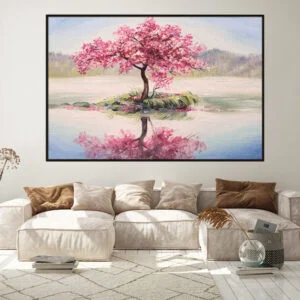 Tableau Japonais Cerisier