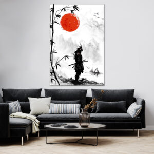 Tableau Japonais Samouraï Bushido