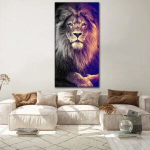 Tableau Lion 3D