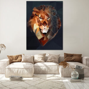 Tableau Lion Design
