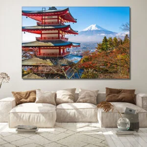 Tableau Temple Japonais
