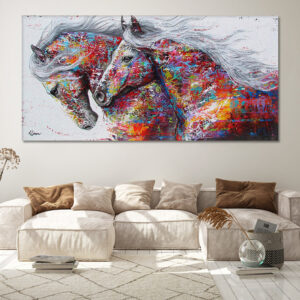 Peinture Cheval Moderne