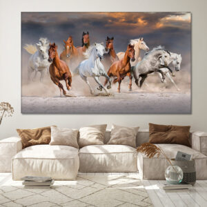 Tableau Cheval Au Galop