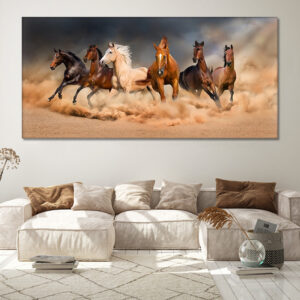 Tableau Cheval Au Galop