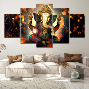 Tableau Éléphant Indien