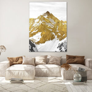 Tableau Montagne Enneigée